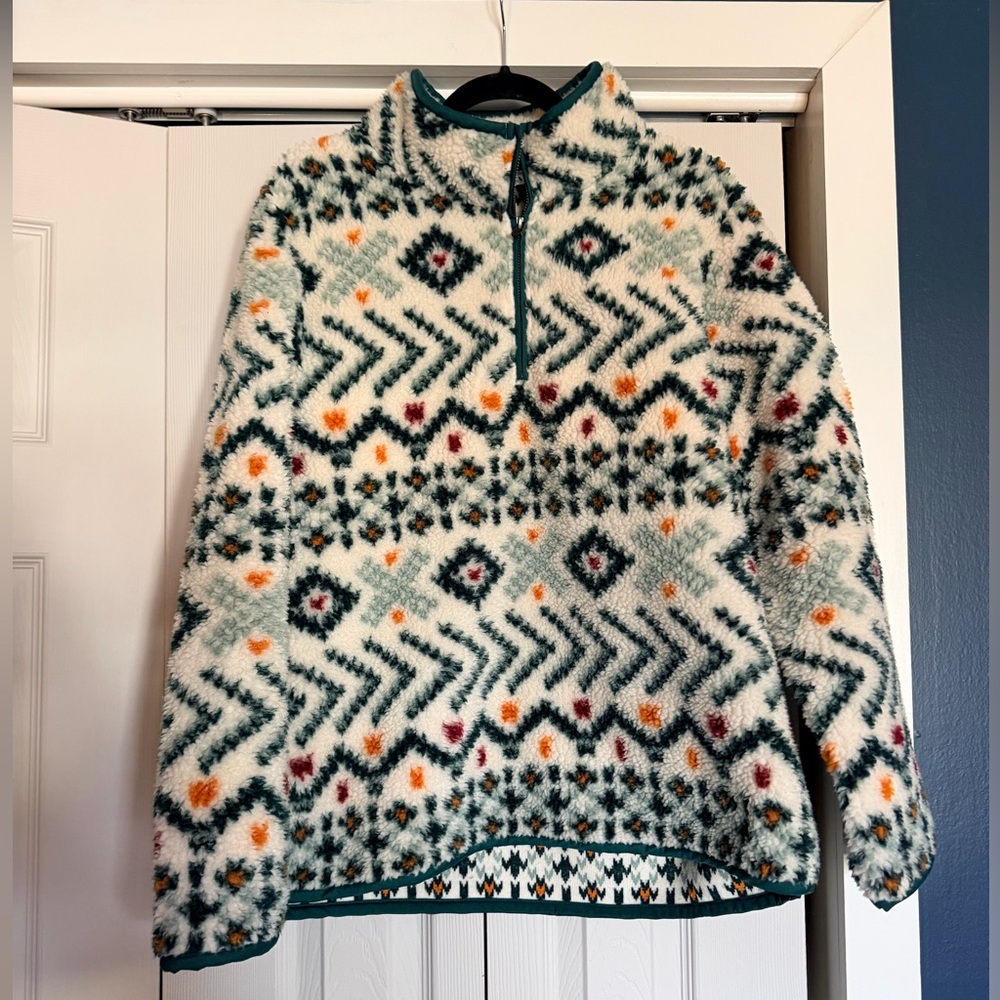 LL Bean Signature 1/4 zip fleece